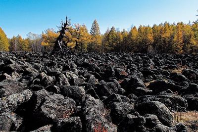 火山石海